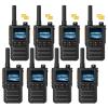 4G LTE POC Walkie Talkies Lifetime Free Rapid Nationwide & Global Communication, Unlimited Range Long Range Two Way Radio, IP65 Rainproof for Outdoor, Logistics, Road Trips & Family(8-Pack) view 1
