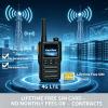 4G LTE POC Walkie Talkies Lifetime Free Rapid Nationwide & Global Communication, Unlimited Range Long Range Two Way Radio, IP65 Rainproof for Outdoor, Logistics, Road Trips & Family(8-Pack) view 2