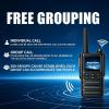 4G LTE POC Walkie Talkies Lifetime Free Rapid Nationwide & Global Communication, Unlimited Range Long Range Two Way Radio, IP65 Rainproof for Outdoor, Logistics, Road Trips & Family(8-Pack) view 3