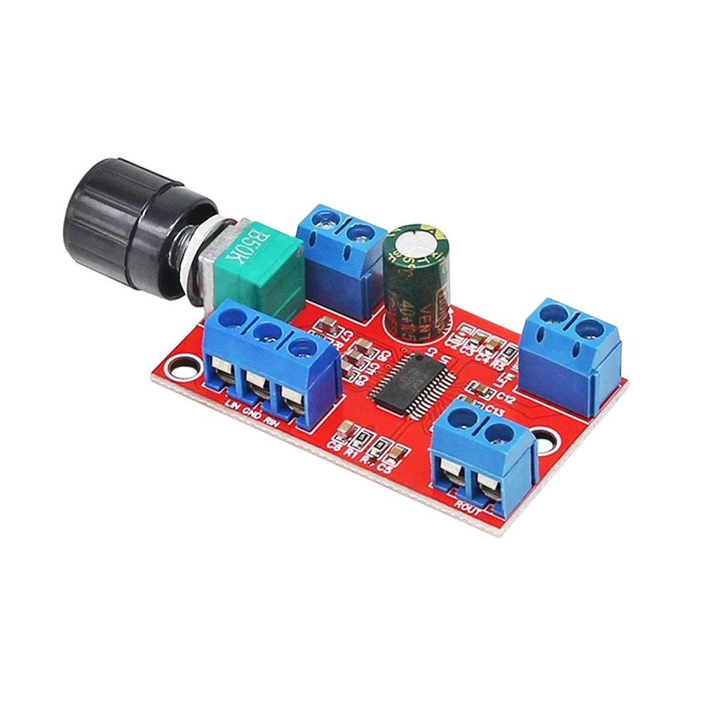 12V Channel 30Wx2 Digital Amplifier Board with Subwoofer Output for Home Theater Vehicle Use Stereo Amplifier Board