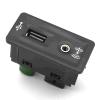 5Q0 035 726 E 5G0 035 222 E Fit for VW Golf 7 MK7 VII Carplay Media USB AUX Switch MIB2 MDI USB AMI Adapter Plug Socket view 1