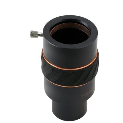 1.25-Inch 3X and 2X Barlow Lens Astronomical Telescope Eyepiece Astronomical Telescope Part(3X Barlow)
