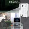 ANJIELO SMART Wired Video Intercom System,7 Inches Video Doorbell Camera with Monitor(White),Wired Video Door Phone,5 in 1 Unlcking,Night Vision for Villa Apartment Home (1 White Bell +1 Monitor) view 3