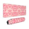 Pink Camouflage, Military, Army Large Mouse Pad, 31.5x12 Inch Gaming Desk Mat, XXL Non-Slip Rubber Base Computer Pad with Durable Stitched Edges for Work and Play view 1