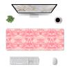 Pink Camouflage, Military, Army Large Mouse Pad, 31.5x12 Inch Gaming Desk Mat, XXL Non-Slip Rubber Base Computer Pad with Durable Stitched Edges for Work and Play view 2