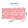 Pink Camouflage, Military, Army Large Mouse Pad, 31.5x12 Inch Gaming Desk Mat, XXL Non-Slip Rubber Base Computer Pad with Durable Stitched Edges for Work and Play view 3