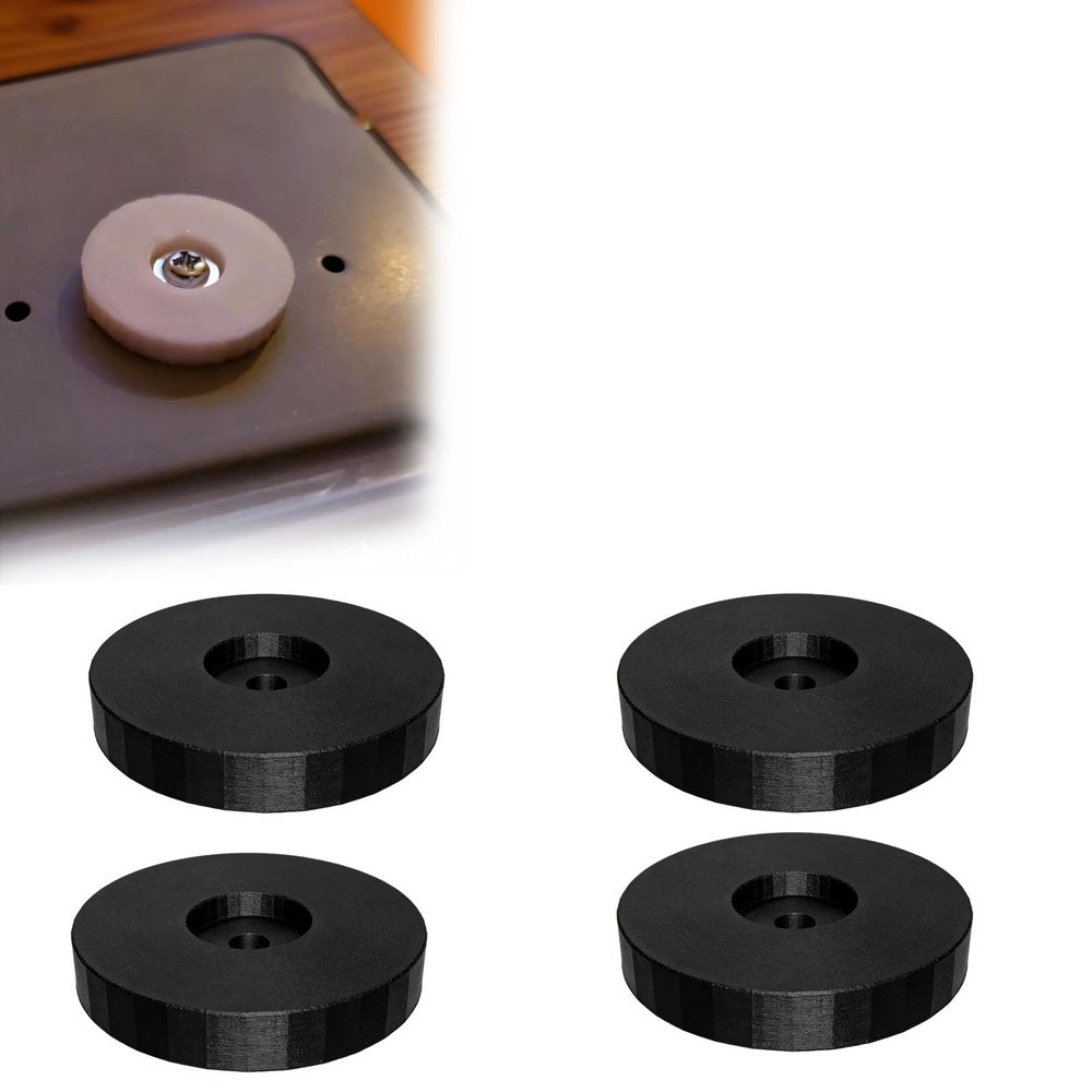 4 Pcs Short Foot Pad for Denon AVR-S760H Receiver, Replacement Feet to Lower Height, Enhances Stability and Sound Quality, Ensure Proper Air Circulation at The Bottom