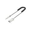 Gallasys Bluetooth 6.0 Audio Adapter for Car 3.5mm to Bluetooth Receiver, Dual Device Connection, Auto Reconnect, Noise Reduction, USB to AUX Transmitter for Smartphone, Speaker, Car Stereo view 1