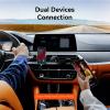 Gallasys Bluetooth 6.0 Audio Adapter for Car 3.5mm to Bluetooth Receiver, Dual Device Connection, Auto Reconnect, Noise Reduction, USB to AUX Transmitter for Smartphone, Speaker, Car Stereo view 3