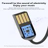 Gallasys Bluetooth 6.0 Audio Adapter for Car 3.5mm to Bluetooth Receiver, Dual Device Connection, Auto Reconnect, Noise Reduction, USB to AUX Transmitter for Smartphone, Speaker, Car Stereo view 4