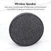 LICAEVEY Speaker, 7W Powerful Sound with 9D Panoramic Audio, Portable Wireless Speaker with USB Charging Port, for Home Travel Outdoor (Black) view 3