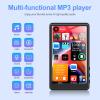 48GB Mp3 Player with Bluetooth, 4.0" Touchscreen Music Player with Speaker, Portable HiFi Sound MP4 MP3 Player with Earphones, Voice Recorder view 3