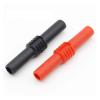 10Pcs Insulated Red and Black 4mm Female to Female Banana Jack Connector view 1