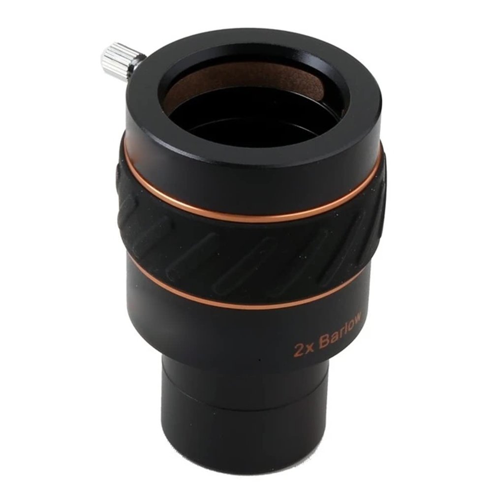 1.25-Inch 3X and 2X Barlow Lens Astronomical Telescope Eyepiece Astronomical Telescope Part(2X Barlow)
