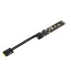 Add On Card NGFF M.2 Key AE Male to Key M Female Board Adapter with Cable M2 Key AE to NVME for 2230 2242 2260 2280 M.2 NVME SSD view 1