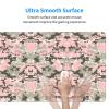 Pink and Green Camouflage, Military, Army Large Mouse Pad, 31.5x12 Inch Gaming Desk Mat, XXL Non-Slip Rubber Base Computer Pad with Durable Stitched Edges for Work and Play view 4
