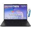 Lenovo ThinkPad L16 Gen 2 Business AI PC Laptop (16" FHD+ Touchscreen, Intel 12-Core Ultra 5 225U (> i7-1365U), 16GB RAM, 512GB SSD), Fingerprint, Backlit, Thunderbolt 4, Ethernet, IST HUB, Win 11 Pro view 1
