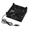 120mm 5V USB Cooling Fan with Speed Controller, 3-Speed Adjustable for Router, PC, Modem, Hard Drive, Server - Black(Single fan) view 3