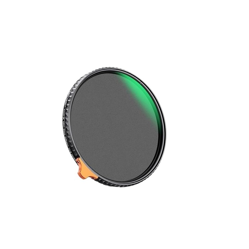2 in 1 Variable ND2-32 & 1/4 Black Mist Filter Video Camera, 49-77mm Sizes(49mm)