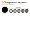 2 in 1 Variable ND2-32 & 1/4 Black Mist Filter Video Camera, 49-77mm Sizes(49mm) view 2