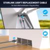 LUCMO 100FT Cable for Starlink Standard 4/ 4X/ Gen3/ V4/ V5 24AWG view 4