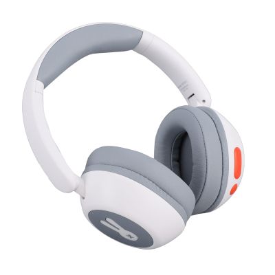 Tangxi Headphones for Kids, Wireless Over Ear Headphones with Mic, Colorful LED Lights, 85/103dBA Volume Limited, 25H Playtime, for Mobile Phone Tablet Laptop (White)