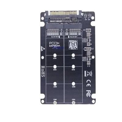 Aluminium Alloy Case PCIe 3.0 x4 M.2 to U.2(SFF-8639) Adapter Card 32Gbps for M.2 NVME NGFF PCI-E SATA 2230 2240 2262 2280 SSD