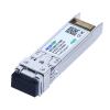 TAA Compliant 100Base-FX SFP Transceiver, Silver, Industrial Grade, -40F to 185F, 2km Range, Compatible with Hirschmann, for Outdoor Networking view 1