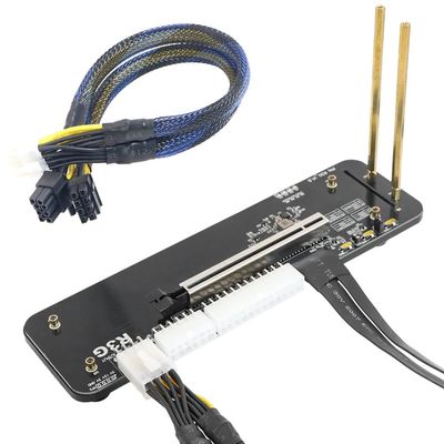 PC Laptop R43SG M.2 Key M for NVMe External Graphics Card Stand Bracket PCIe3.0 x4 Riser Cable for ITX STX NUC VEGA64 GTX1080ti