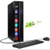 acer Aspire Desktop Tower,14th Gen Intel 10-Core i5-13400 Processor, 16GB RAM, 2.0TB Storage(1TB SSD & 1TB HDD), Wi-Fi 6E, Bluetooth, 2 x HDMI Support Dual 4K Monitor, Wins 11, Wired KB & Mouse view 1