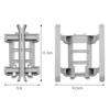Landing Gear Foldable Extended Leg Support Feet Protector Compatible With Air 2 AIR 2S view 2