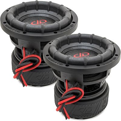 Digital Designs (2) DD Audio CB-1506A-D4 6.5" Supercharged USA Made Dual 4-Ohm 2250W Subwoofers