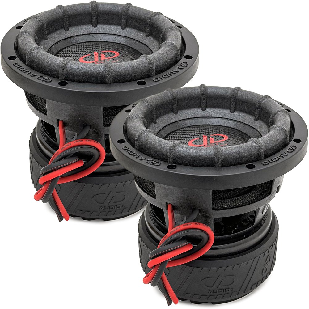 Digital Designs (2) DD Audio CB-1506A-D4 6.5" Supercharged USA Made Dual 4-Ohm 2250W Subwoofers