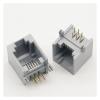SAURYFZXBS 10PCS/Lot RJ12 socket telephone 90 degrees 6pin crystal female 6p6c socket SAURYFZXBS view 1