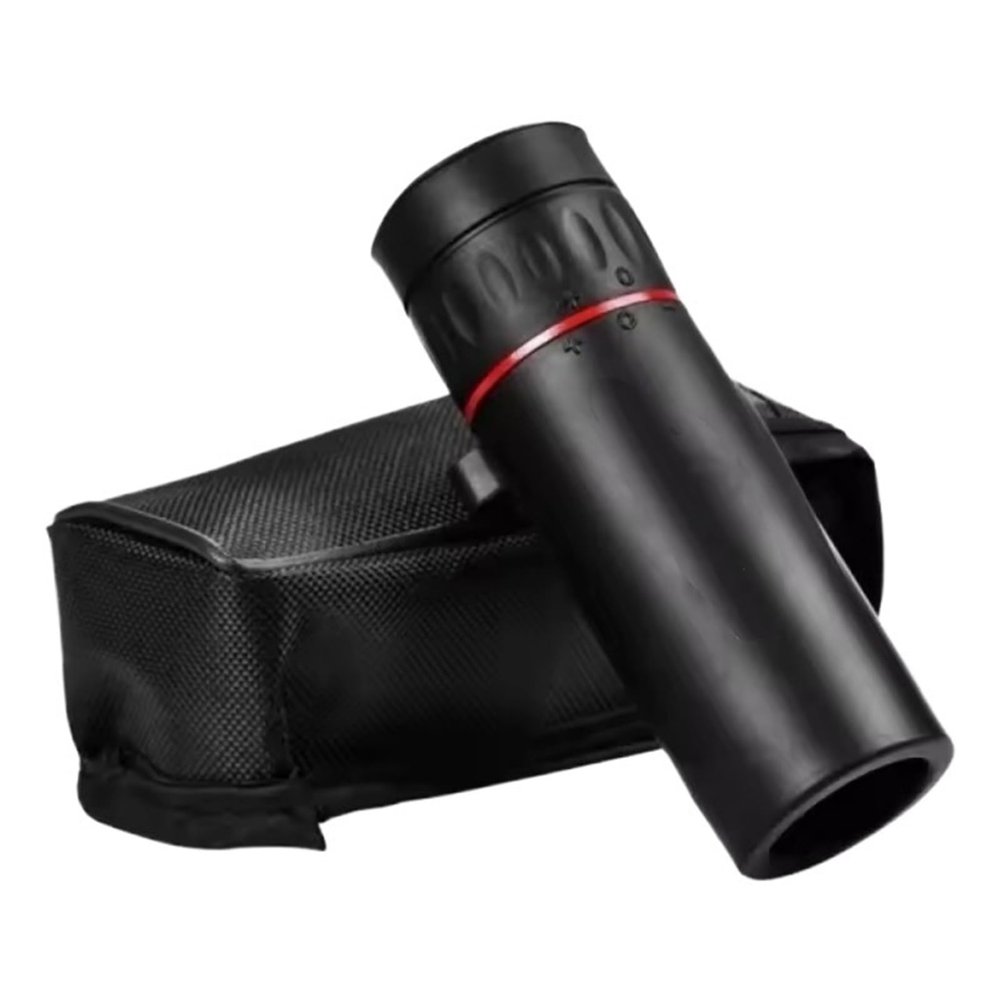 HD 2000x24 Monocular Telescope Zooming Focus Green Film Binocular Optical Hunting Tourism Scope Compatible for Outdoor