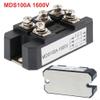 Bridge Rectifier Module 3 Phase Full Wave Diode, 1600V High Voltage 5 Terminal Aluminum Housed Rectifier for DC Power Supply and Inverter view 2
