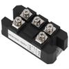 Bridge Rectifier Module 3 Phase Full Wave Diode, 1600V High Voltage 5 Terminal Aluminum Housed Rectifier for DC Power Supply and Inverter view 4