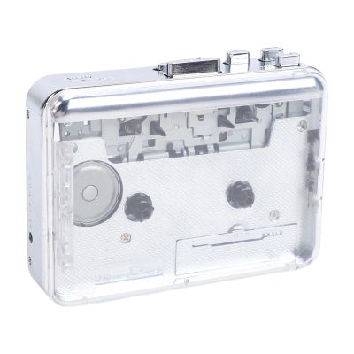 Dpofirs Portable Cassette to Digital Converter, Cassette Tape Player, with Speaker and Headphones, to MP3 Converter