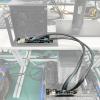 ADT PCIe 4.0 x16 MCIO Graphics Card Split Card Extender Cable N4 PCI-E X16 to X8 X8 Bifurcation Adapter Riser Card SFF-TA-1016 view 4