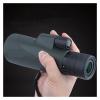 10-30x50 HD Zoom Monocular Telescope with Tripod & Phone Adapter - Long Range Compatible for Bird Watching, Hunting, Camping(Black) view 2