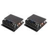 Brilluxa Audio Crossover, 2 Pcs 2 Way 120W Speaker Crossover, Frequency Divider, Overcurrent Protection for Car Tweeter Woofer Splitter view 1