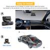 360 Car Dvr WiFi 4channels Dash Cam Video Recorder, 1080p Fhd 360 Degree Car Dash Cam Wireless, Full View Car Dashcam System, Front and Rear with 32GB Card App Control Loop Recording view 3