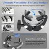 Hospital Tablet Holder for Medical Cart & IV Pole, [Thick Case Friendly] Universal 0.71.79" Round & Square Tube Tablet Mount, Metal Hospital Bed Mount for iPad Pro, Galaxy Tab, 6.1-15.6" Devices view 2