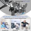 Hospital Tablet Holder for Medical Cart & IV Pole, [Thick Case Friendly] Universal 0.71.79" Round & Square Tube Tablet Mount, Metal Hospital Bed Mount for iPad Pro, Galaxy Tab, 6.1-15.6" Devices view 4