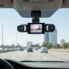 1080P 360 4 Channel Car Dashcam System - Front/Rear/Left/Right Cameras with Night Vision & 32GB SD Card, Plug-in Power for Taxis/Fleets/Family Vehicles & Road Safety Monitoring (Three Sides) view 4