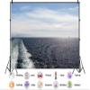 10X5ft Fabric Horizon Backdrop Carnival Penny Toss Game Sky Game Board Ground Background Nature Scenery Skyline Penny Toss Party Decorations Photo Studio Props view 2