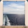 10X5ft Fabric Horizon Backdrop Carnival Penny Toss Game Sky Game Board Ground Background Nature Scenery Skyline Penny Toss Party Decorations Photo Studio Props view 3