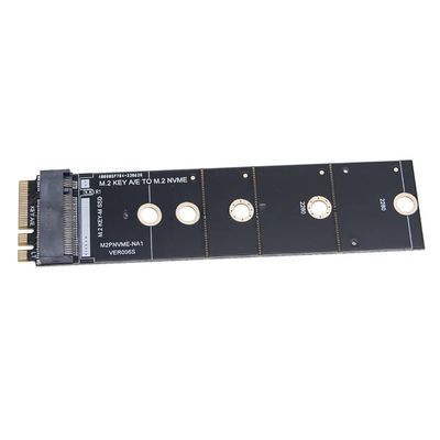 for M2 Key A/E to M.2 NVME Adapter Convert Card Riser WiFi Interface for M.2 NVME PCI-E 2230 2242 2260 2280 SSD Expansion Board