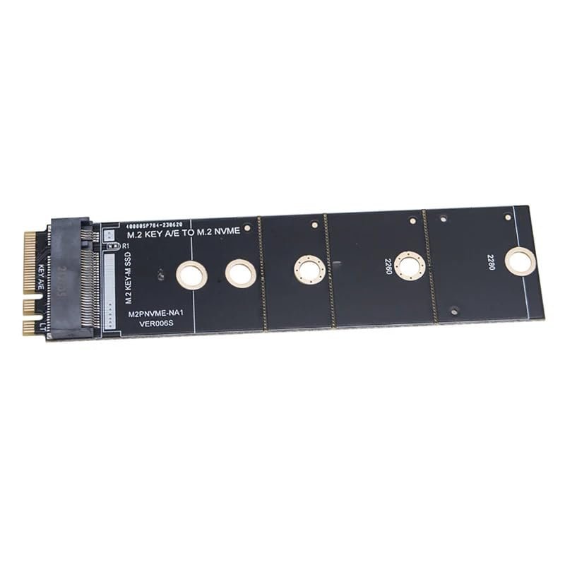 for M2 Key A/E to M.2 NVME Adapter Convert Card Riser WiFi Interface for M.2 NVME PCI-E 2230 2242 2260 2280 SSD Expansion Board