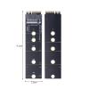 for M2 Key A/E to M.2 NVME Adapter Convert Card Riser WiFi Interface for M.2 NVME PCI-E 2230 2242 2260 2280 SSD Expansion Board view 2